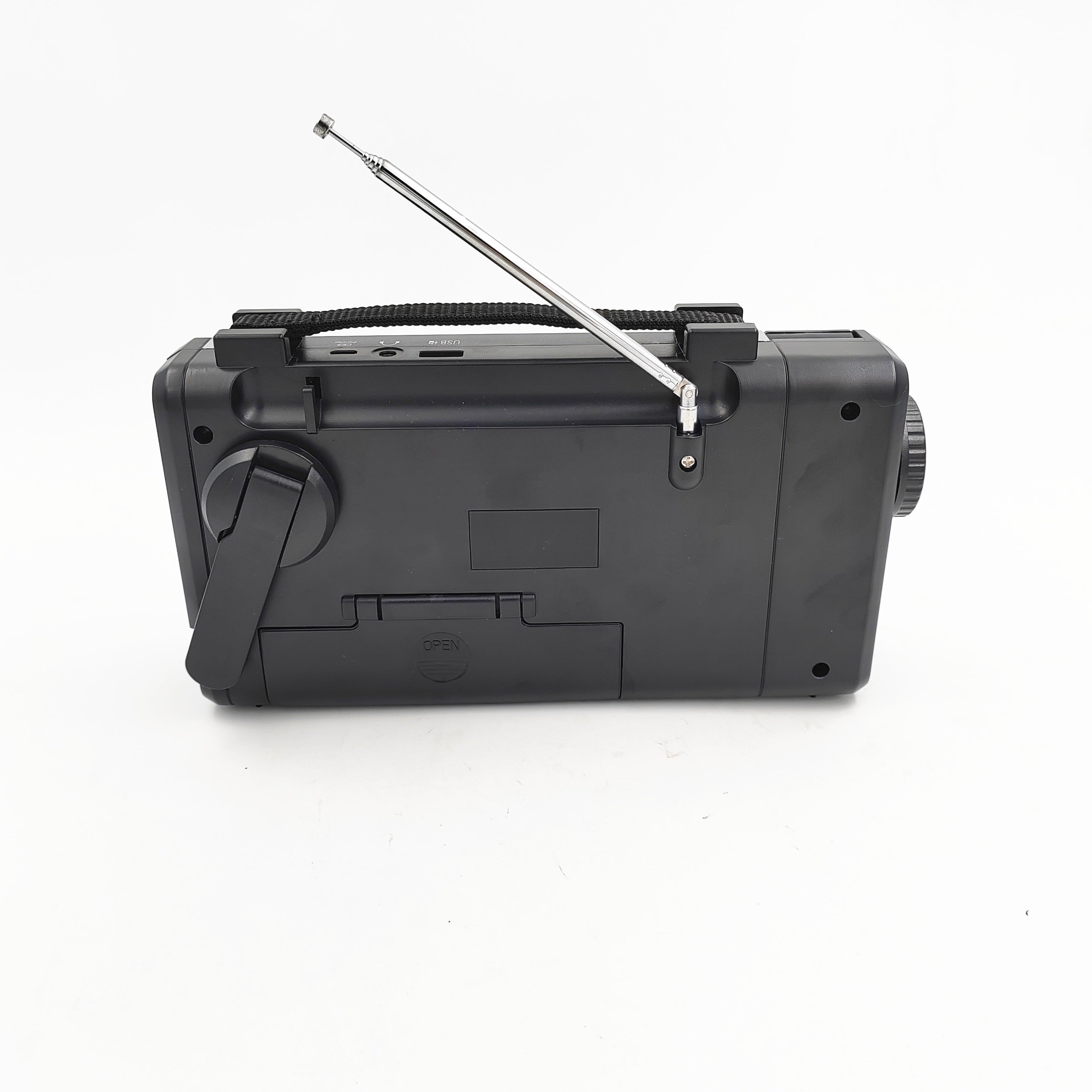 NNETM Multi-Band Solar Emergency Radio with Flashlight