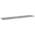 NNEVL Bookshelf Boards 4 pcs Concrete Grey 100x20x1.5 cm Chipboard