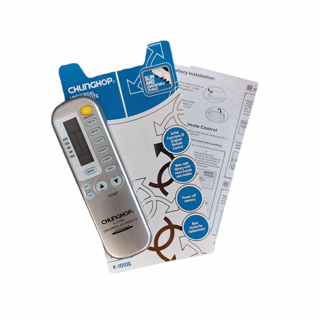 Chunghop Air Conditioner AC Remote Control Compatible with HYUNDAI and More