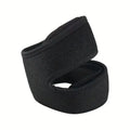 2pcs Adjustable Patella Knee Support Brace Dual Strap Protector Black